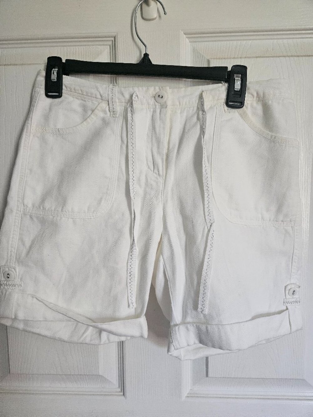 White House Black Market Linen Blend shorts 4
